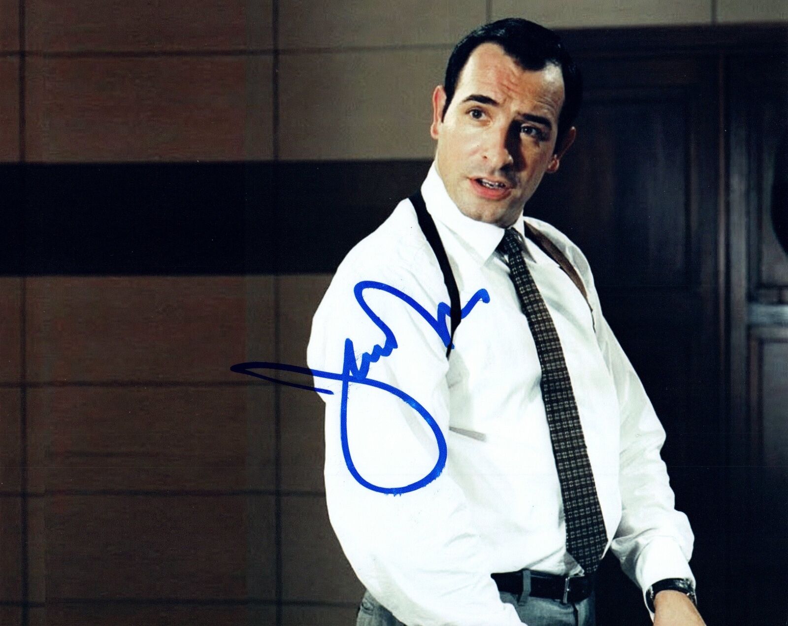 Jean Dujardin Signed Autographed 8x10 Photo Poster painting The Artist COA VD