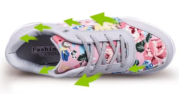 New Fashion Breathable Women's Casual Sports Shoes Women Wedge With Thick Sole Rocking Shoes Women Sneakers Zapatillas Mujer