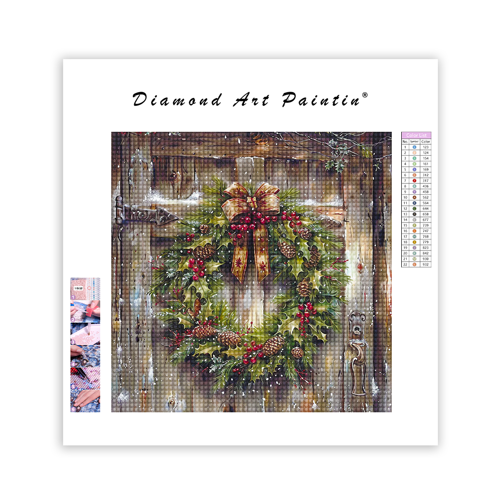 Christmas stocking  Diamond painting