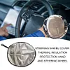Steering Wheel Cover Sun Shade Aluminum Foil Auto Interior Protector for Car SUV