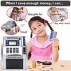 Electronic Piggy Bank ATM Password Money Box Cash Coins