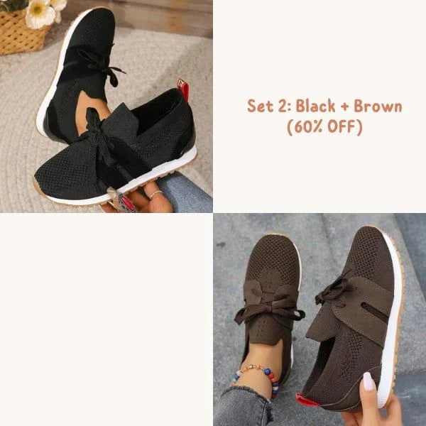 [#1 Trending 2024] 🔥Women's Breathable Flying Woven Sneakers (SALE 70% OFF)