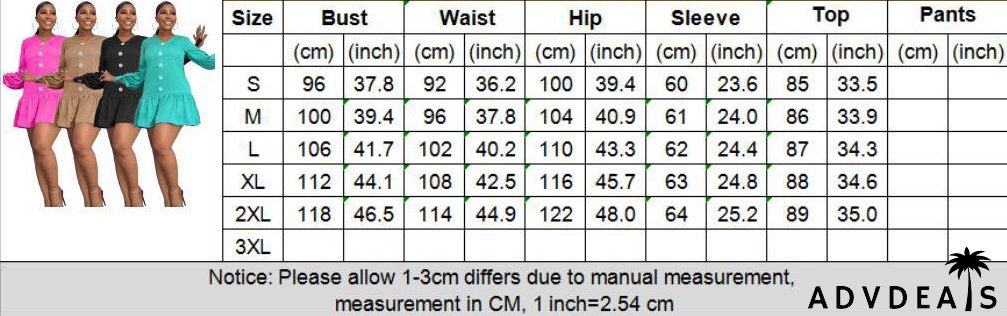 Women's Fashion Casual V-Neck Long Sleeve Ruffled Pleated Dress