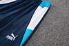Joyfball 2024/2025 Olympique de Marseille Long Zipped Jacket Blue Soccer Jersey 1:1 Thai Quality 