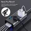12V/24V To AC 220V Auto Converter Digital Display Auto Power Inversor 4 USB Port