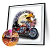 Moto Eagle - Full Diamond Painting - 30x30cm