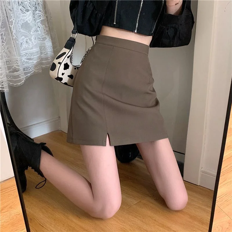 High-Waist Mini Pencil Skirt YP1359