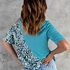 Gioiacombo™ Top a pannello con stampa leopardata con spalle scoperte