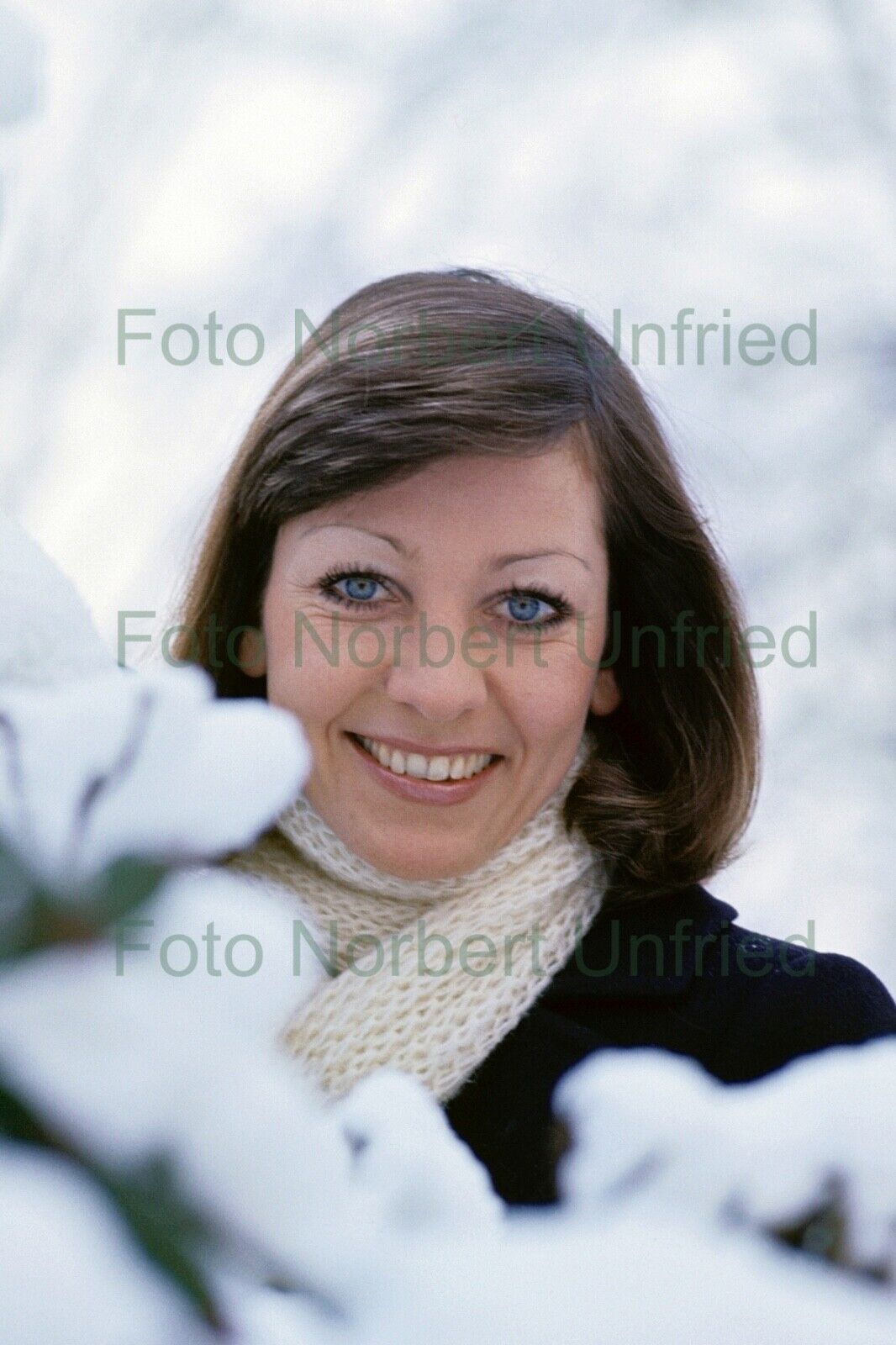 Dorthe Kollo D?nemark im Winter Foto 20 x 30 cm ohne Autogramm (Nr 2-11