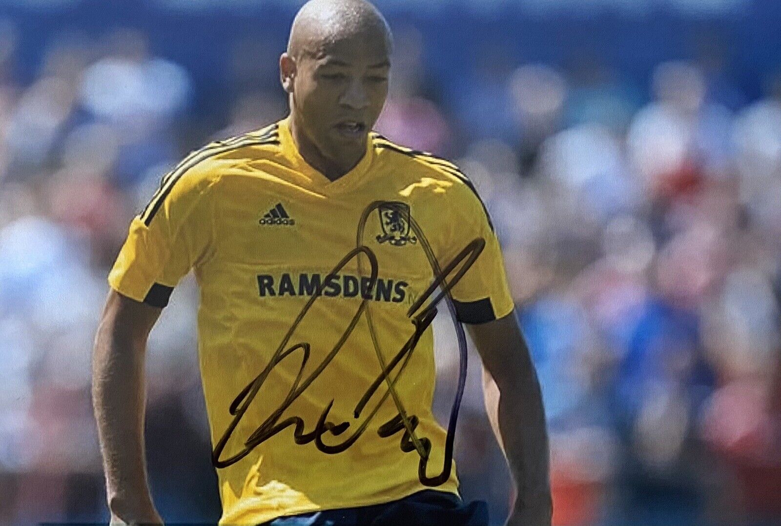 Alex Baptiste Genuine Hand Signed Middlesbrough 6X4 Photo Poster painting