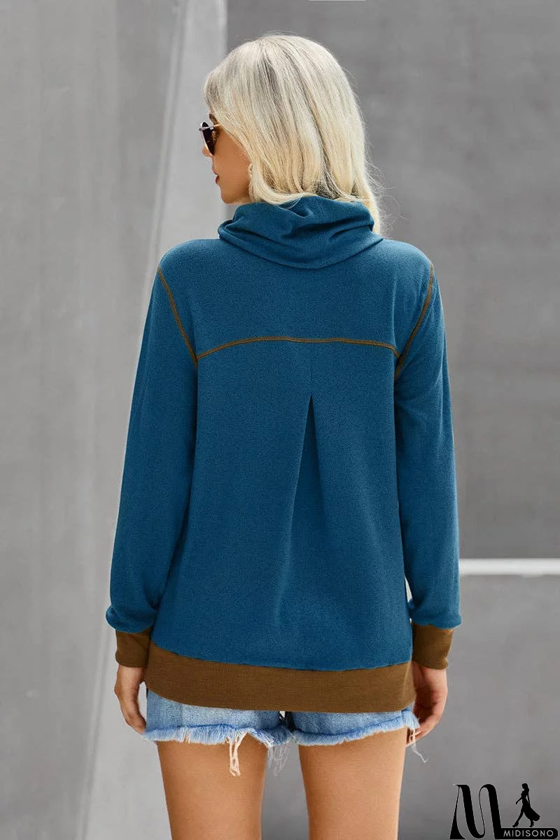 MidiSono - Cozy Chic Turtleneck Top