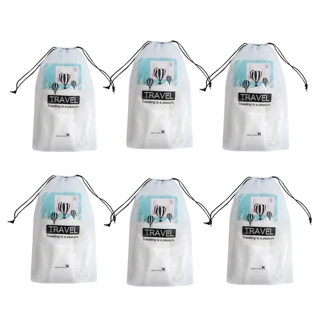 Athvotar Travel Storage Bag Set for Clothes Tidy Organizer Wardrobe Suitcase Pouch Travel Organizer Bag Case Shoes Packing Cube Bag