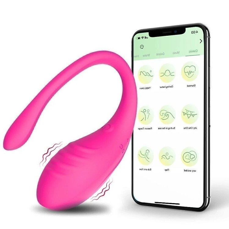 pornhint Pornhint Vibrateurs Wireless APP Remote Vibrator Control Bullet Egg G-Spot Dildo Sex Toys Vibrator