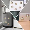 6Pcs Acrylic Spring Flower Hedgehog DIY Diamond Art Refrigerator Magnets Sticker