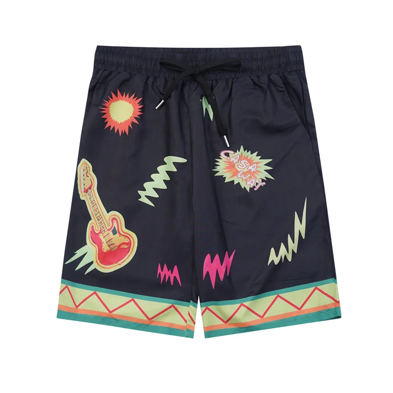 Casablanca 2023 new silk short-sleeved shirt