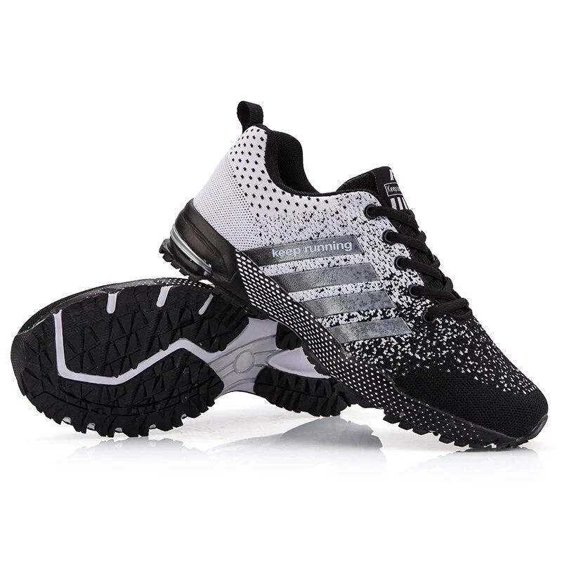 Fashion Men's Shoes Portable Breathable Running Shoes 46 Large Size Sneakers Comfortable Walking Jogging Casual Shoes 48
