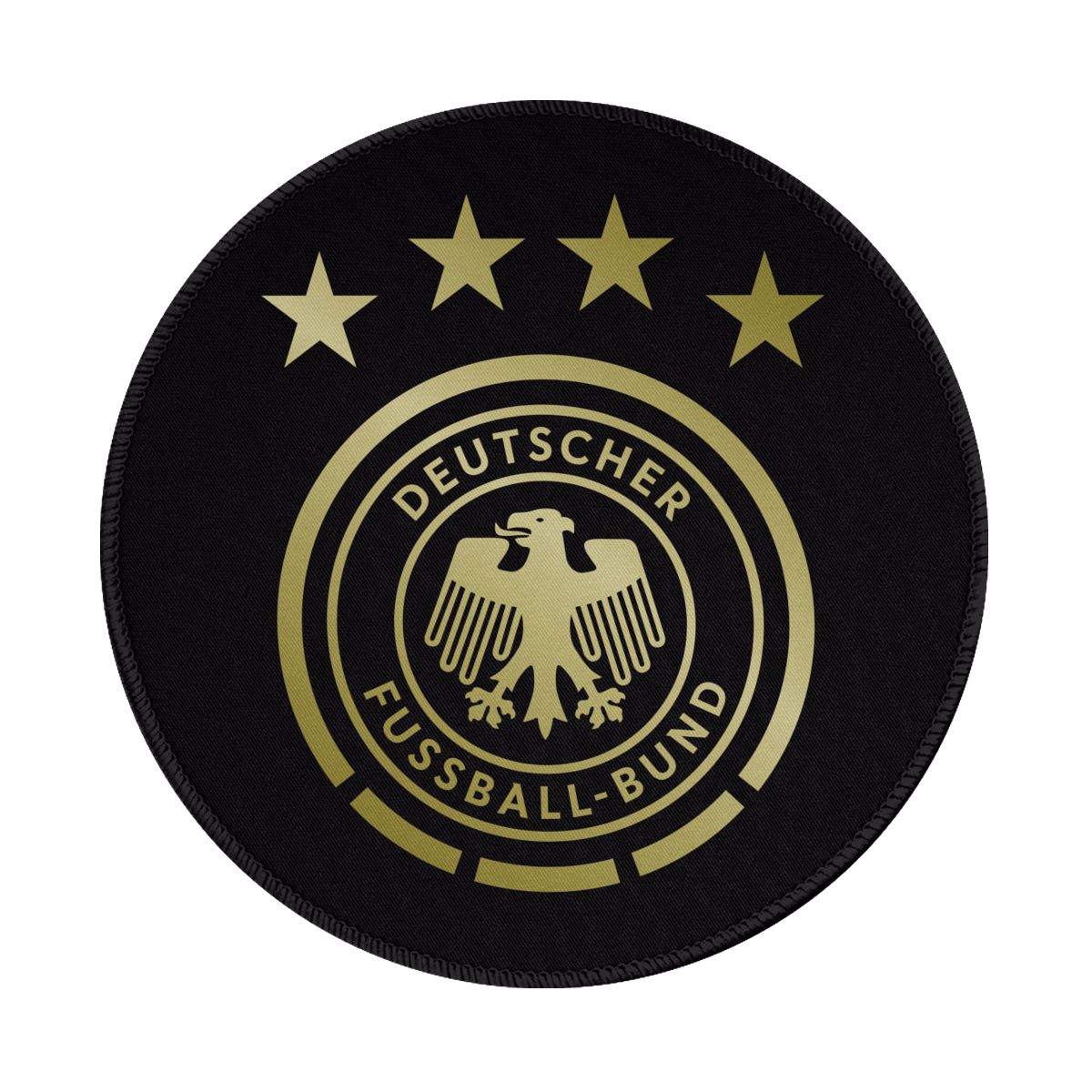 Germany National Football Team Non-Slip Rubber Round Mouse Pad