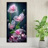 >SALE<Water Drop Flowers 5D DIY Diamond Painting Kits Full Round Drill Wall Art (Y718)
