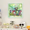 Lovedog-11CT Stamped Cross Stitch 45*45cm/17.72*17.72in tapestrymarket