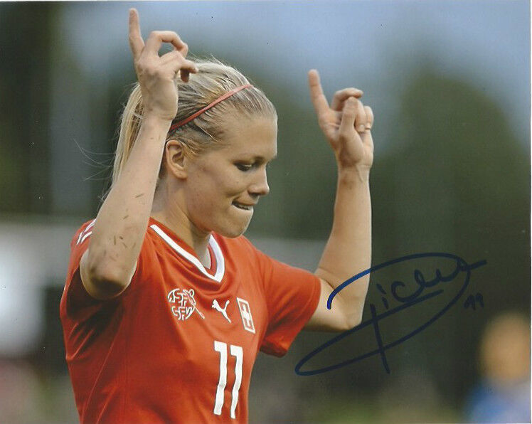 Switzerland Lara Dickenmann Autographed Signed 8x10 Photo Poster painting COA C