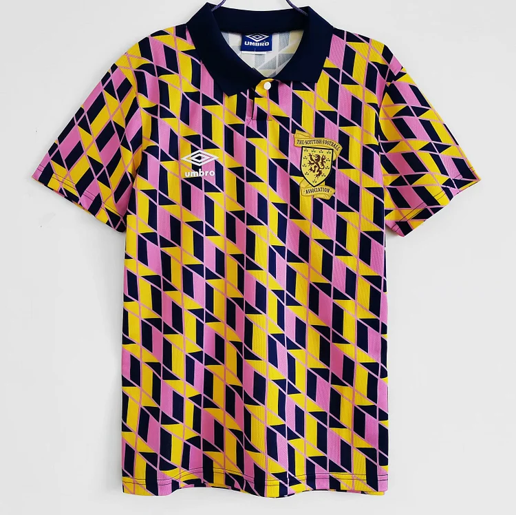 1988/89 Scotland second away retro jersey