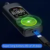 Breathalyzer with LCD Display and 5 Mouthpieces Portable Breath Alcohol Tester