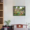 （AB/Round Drills)Quiet Countryside-Full  Diamond Painting 50*40CM