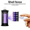 2-In-1 Microwave Electric Mosquito Killing Lamp Waterproof Insect Racket Swatter