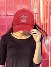 Washed Cotton Baseball Cap Vintage Golf Dad Hat Adjustable Trucker Hat Sun Hat