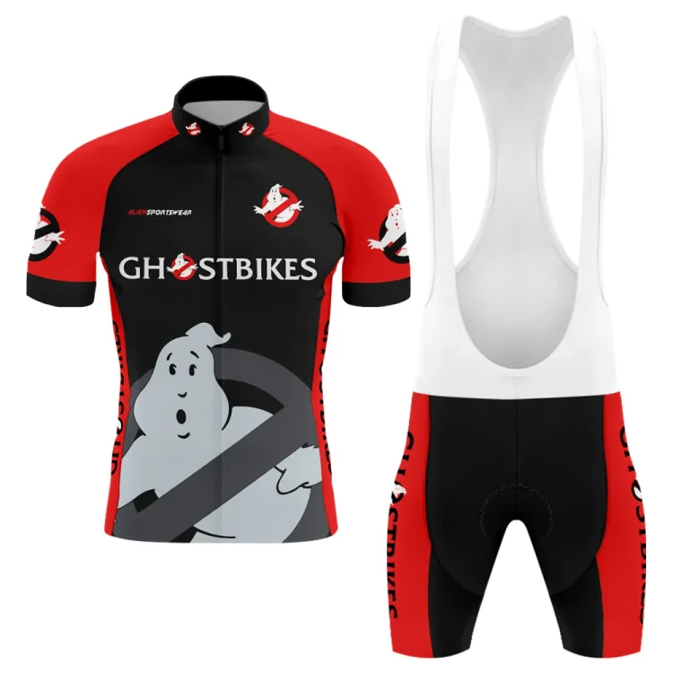 Ghost Busters Retro Men's Short Sleeve Cycling Kit