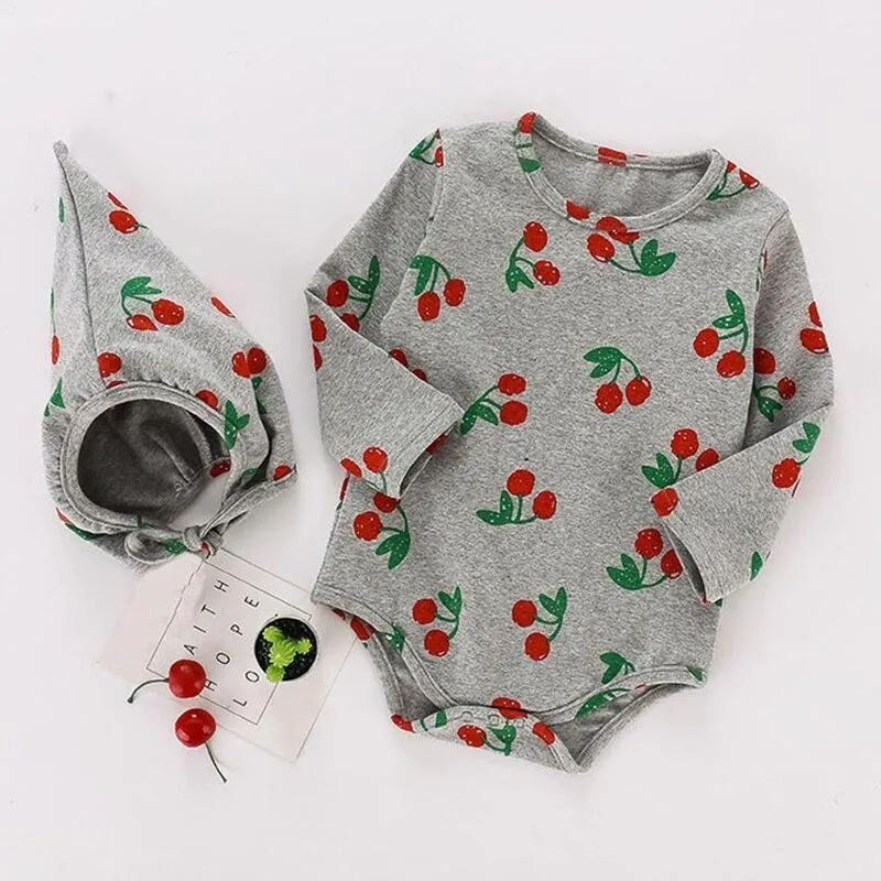 Newborn Baby Boys Girls Long Sleeve Hooded Loving Heart Rompers Clothes 2020 Spring Autumn Baby Toddler Boys Girls Jumpsuits