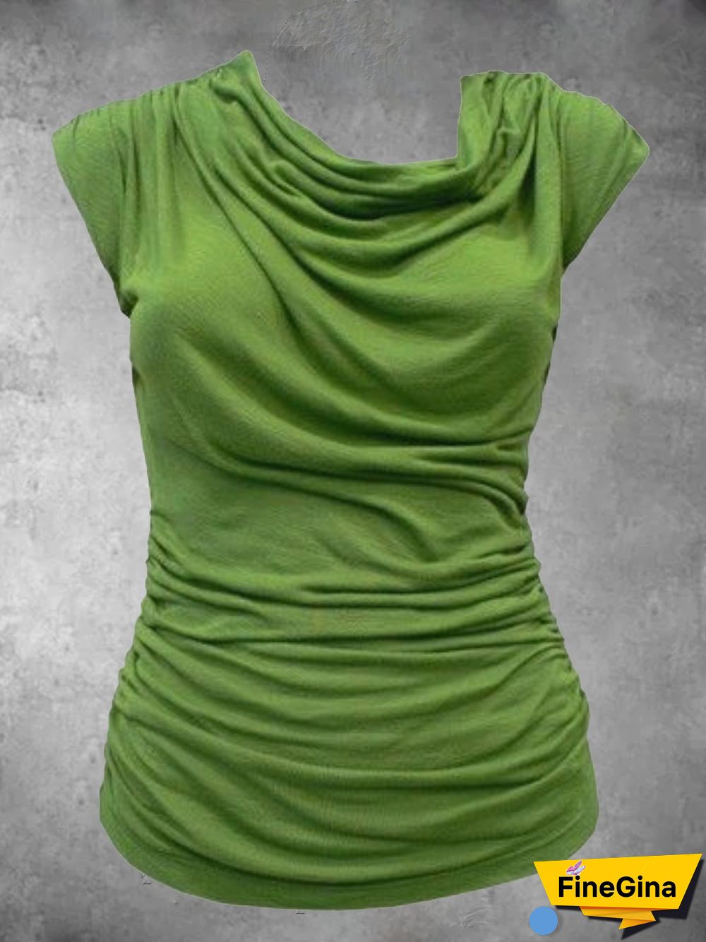 Casual Short Sleeve Round Neck Plus Size Tops