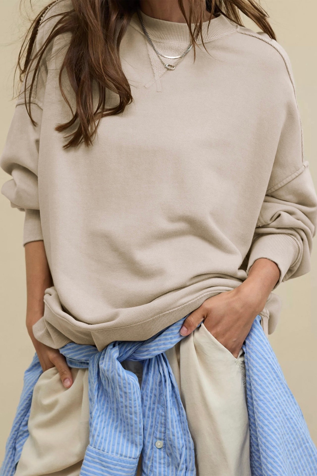 Relaxed Fit Sweatshirt - HIGIANNA&reg;