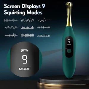 Lcd Display 9 Frequencies G-spot Vibrator