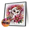 Diamond Painting-DIY Full Round Drill Christmas Owl