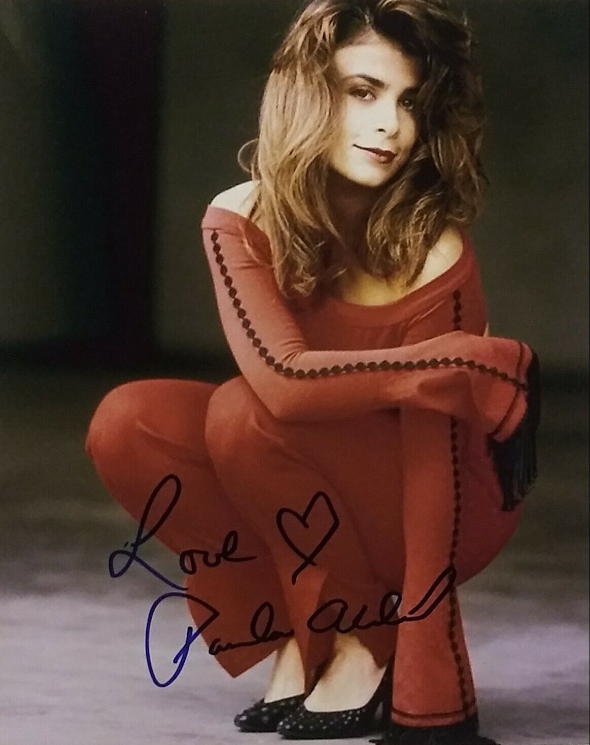 Paula Abdul signed 8 x 10