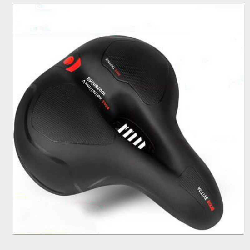 

Bicycle Damping Hollowed Saddle Bike Seat Cushion with Reflective Taillight, 501 Original