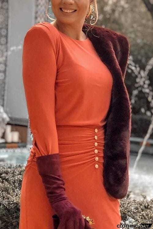 Thick Faux Fur Shawl