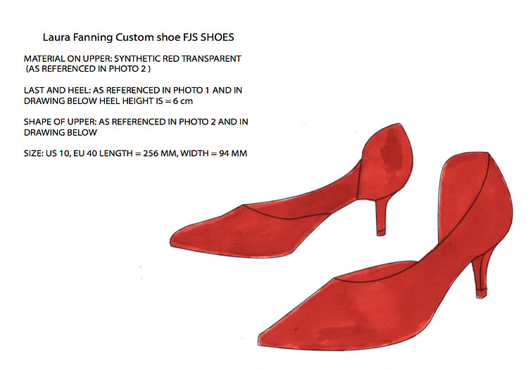 Red Stiletto Heels Dress Shoes Pointy Toe Transparent Pumps |FSJ Shoes