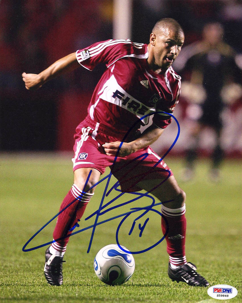 Chris Armas SIGNED 8x10 Photo Poster painting Chicago Fire Team USA PSA/DNA AUTOGRAPHED