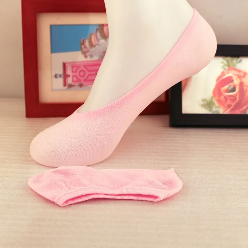 Sock Slippers Women Summer Breathable Invisible Transparent Deodorant High Elasticity Womens Socks Solid Simple All-match Trendy