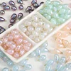 Flashing Shimmer Waterdrop Acrylic Pendants DIY Jewelry Beads
