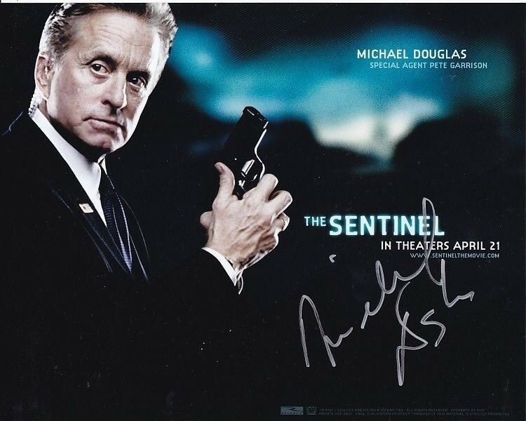 MICHAEL DOUGLAS Signed Autographed 8x10 THE SENTINEL PETE GARRISON Photo Poster painting