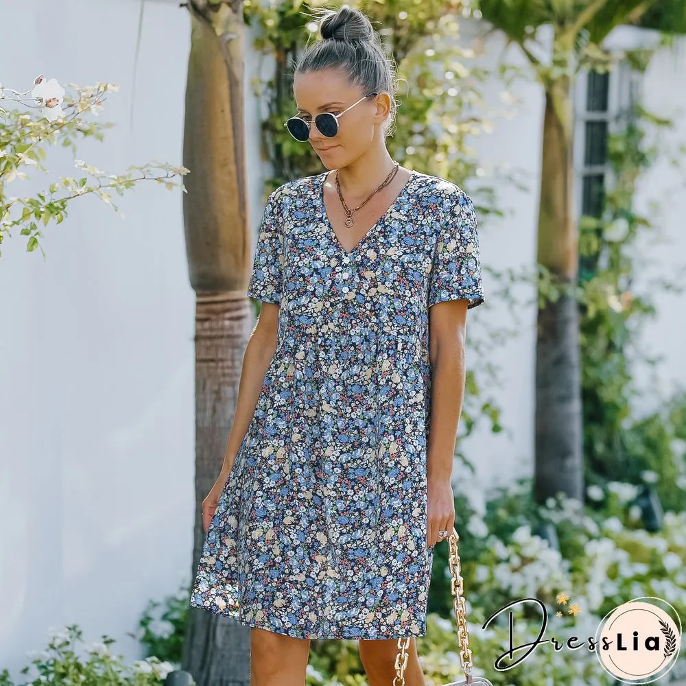 Floral Printed Dress