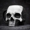 Gothic Coffee Cup Mug Skull Head Personality Creative Bloody Horror Zombie Head Simulation Bleeding 3d Resin