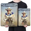 Be A Cowgirl - Vintage Metal Signs(12*16Inch)