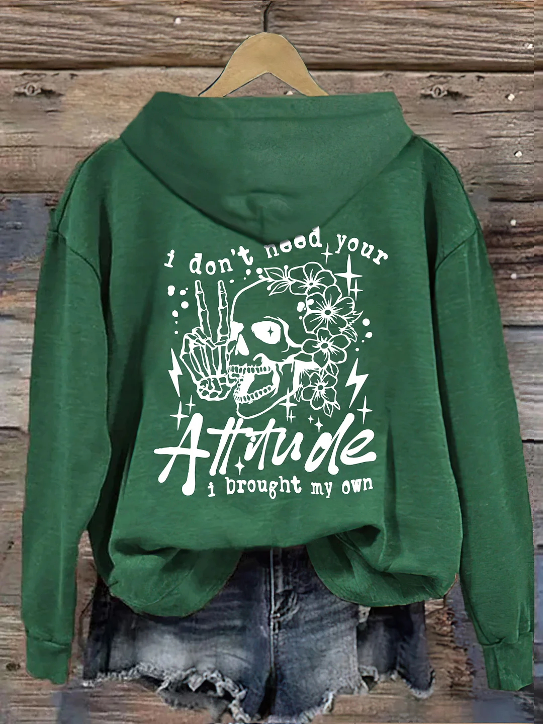 I Don't Need Your Attitude Hoodie