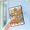 Flower Cross 5D Diamond Painting Notebook Diamond Art Diary Book Kit