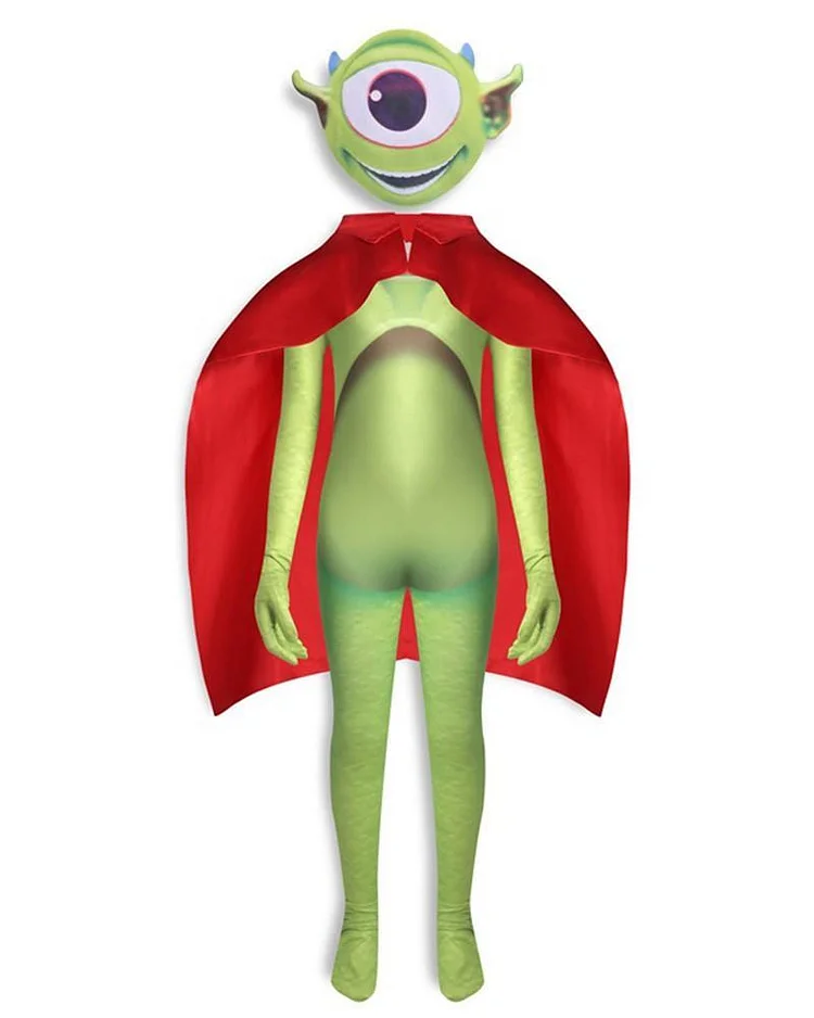 Mayoulove Boys Mike Wazowski Monsters University Halloween Party Costume-Mayoulove
