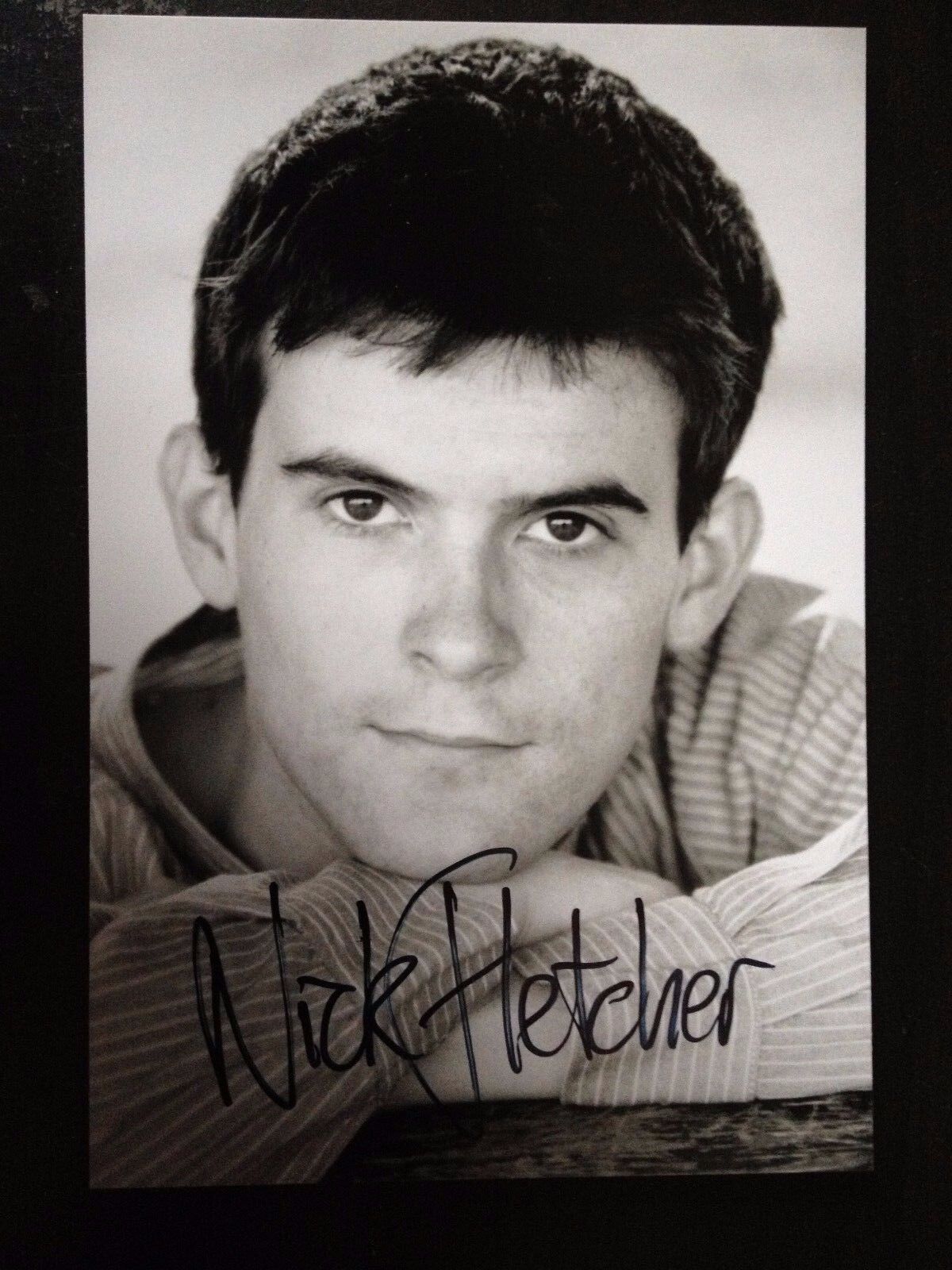 NICK FLETCHER - POPULAR ACTOR - WHITECHAPEL - SUPERB SIGNED Photo Poster paintingGRAPH